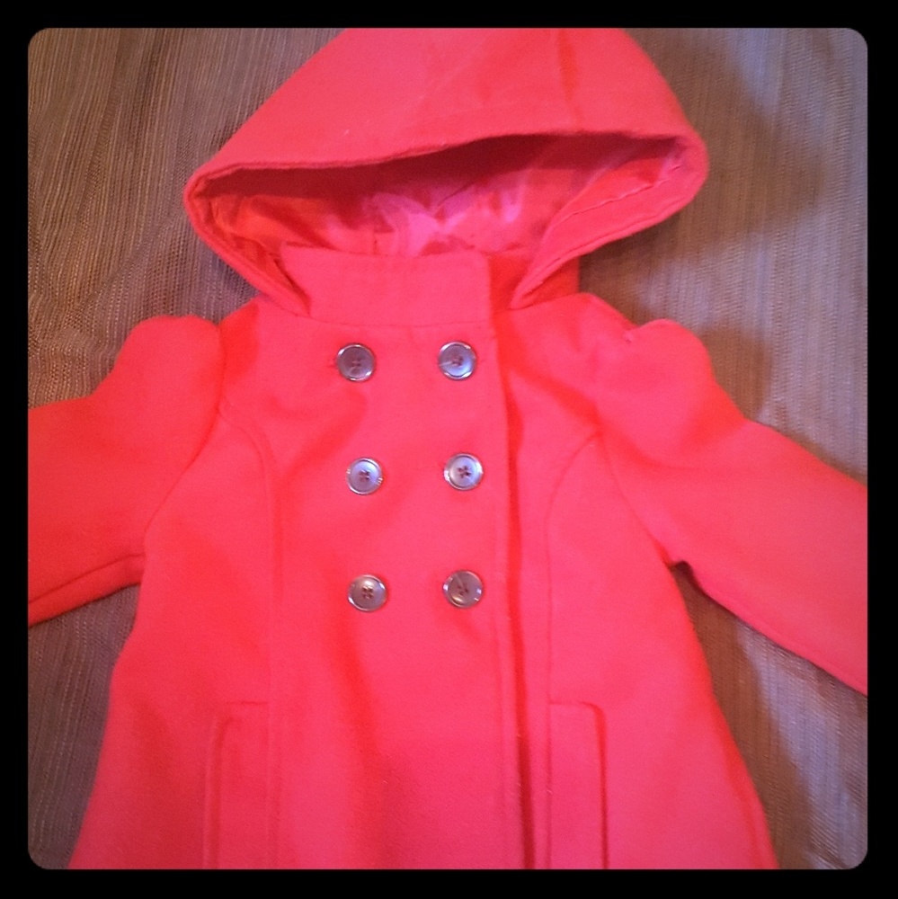 Girls 4t old navy pea coat